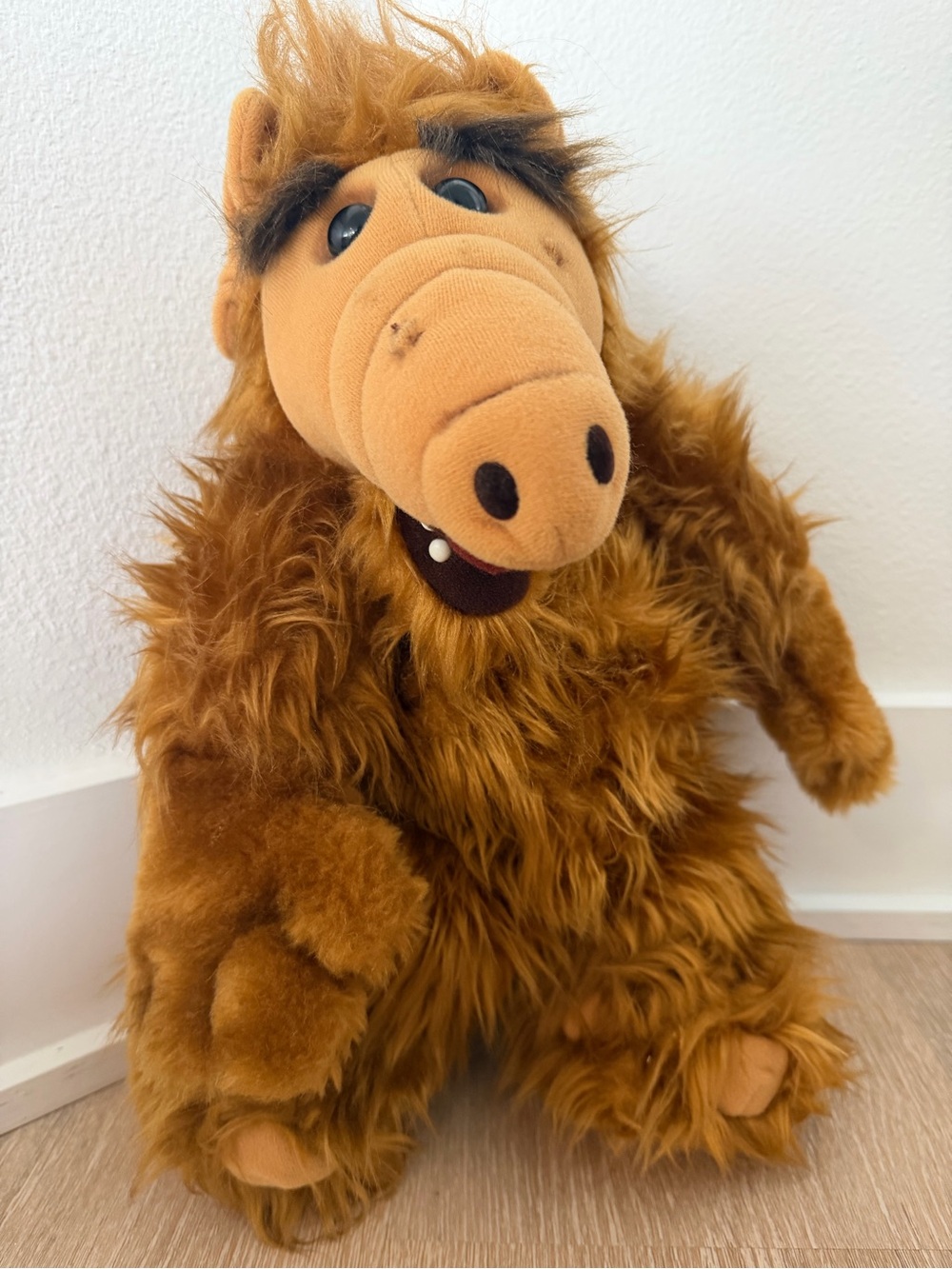 Vintage 1986 Coleco ALF Plush Toy Hide Your Cat 80s Nostalgia Pristine Condition